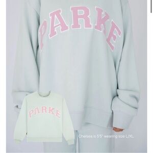 PARKE Birthday Mockneck Sweatshirt Small Medium